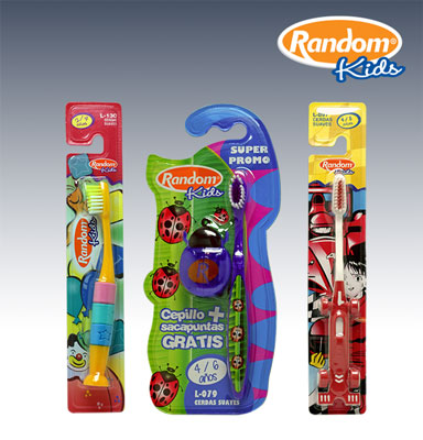 Cepillos de dientes para niños Random KIDS